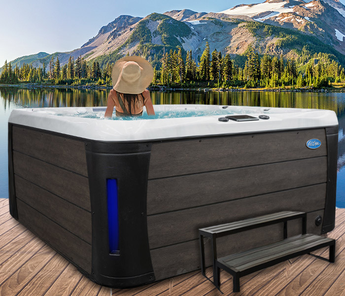Calspas hot tub being used in a family setting - hot tubs spas for sale Danbury
