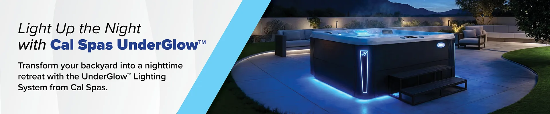 Calspas hot tub being used in a family setting - Danbury